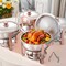 5 Qt Chafing Dish Buffet Set, Catering Warmer with Pans and Stand